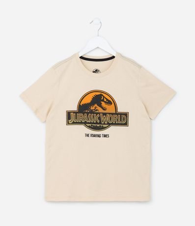 Remera Comfort Infantil con Estampa Jurassic World - Talle 5 a 14 años 1