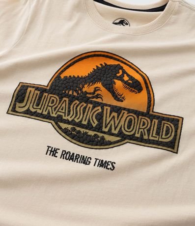 Remera Comfort Infantil con Estampa Jurassic World - Talle 5 a 14 años 5