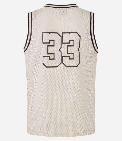 Musculosa Deportiva de Baloncesto con Tecnologia Dry y Estampa Lettering Miami 10