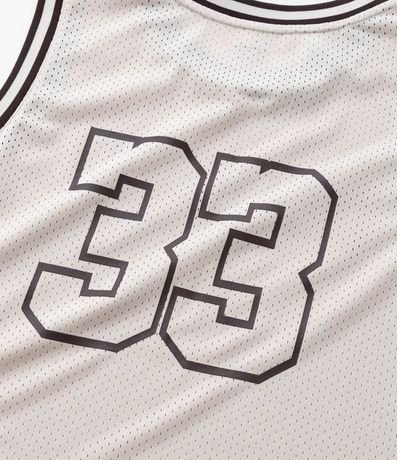 Musculosa Deportiva de Baloncesto con Tecnologia Dry y Estampa Lettering Miami 13