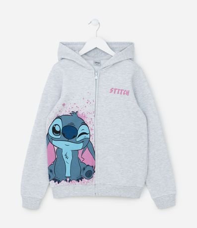 Saco Infantil en Algodón con Estampa Stitch - Talle 5 a 14 años