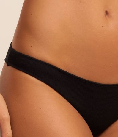 Kit 02 Bombachas Bikini en Algodón con Bies Contrastante 5