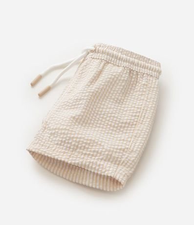 Bermuda Infantil Rayada y con Pequeño Bolsillo - Talle 0 a 18 meses 5