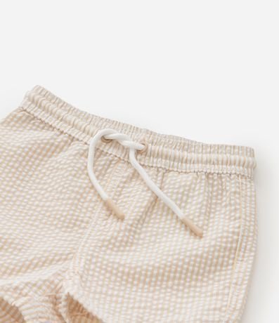 Bermuda Infantil Rayada y con Pequeño Bolsillo - Talle 0 a 18 meses 6