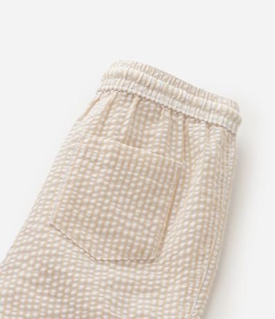 Bermuda Infantil Rayada y con Pequeño Bolsillo - Talle 0 a 18 meses 7