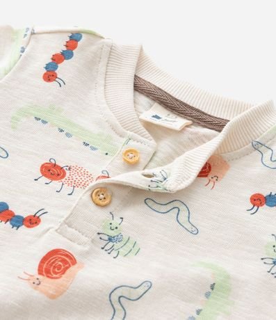 Conjunto Infantil con Estampa Animalitos - Talle 0 a 18 meses 9