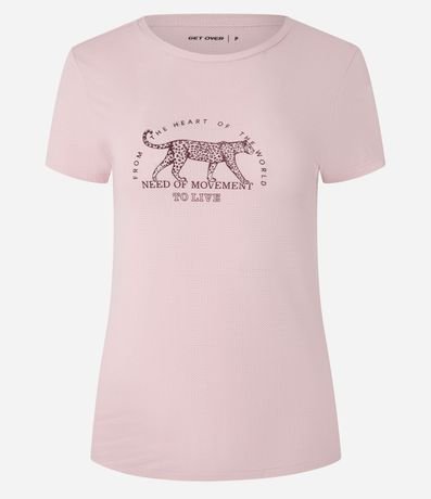 Remera Deportiva de Microfibra con Estampado de Jaguar Need of Movement 4