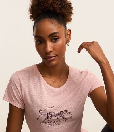 Remera Deportiva de Microfibra con Estampado de Jaguar Need of Movement 3