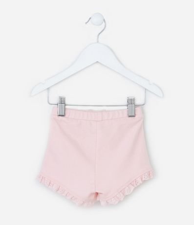 Short Infantil con Volados y Lazo - Talle 0 a 18 meses 2
