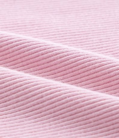 Musculosa Infantil en Rib con Volado en el Cuello - Talle 3 a 18 meses 4