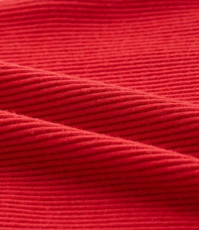 Musculosa Infantil en Rib con Volado en el Cuello - Talle 3 a 18 meses 4