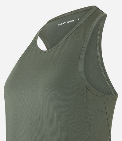 Musculosa Nadador Deportiva en Microfibra con Textura 5