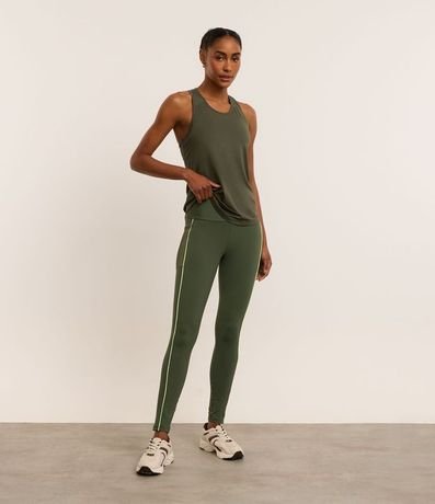 Musculosa Nadador Deportiva en Microfibra con Textura 2