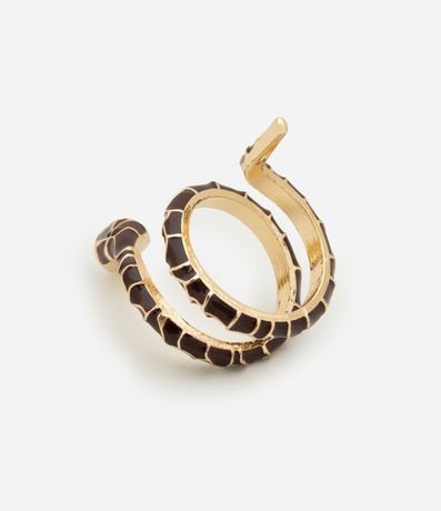 Maxi Anillo en Forma de Serpiente Esmaltada 3