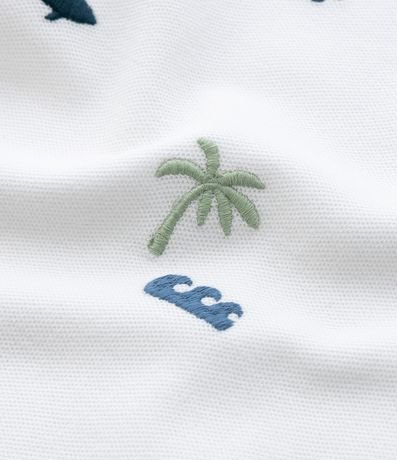 Camisa Polo Infantil con Estampa Bordada - Talle 1 A 5 años 5