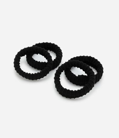 Kit 04 Elástico para el Pelo Larguitas y Texturizadas 2