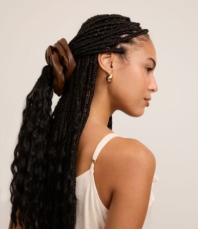 Scrunchie en Material Sintético 4