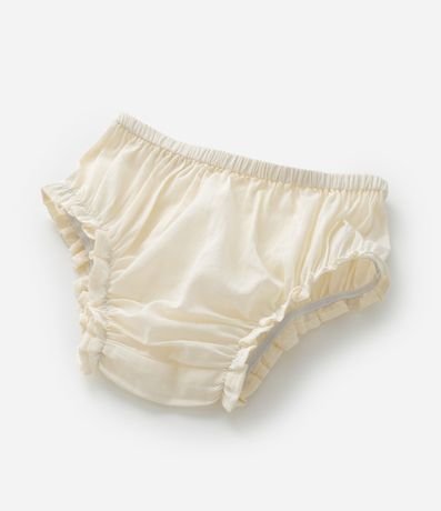 Vestido Infantil en Tricolina con Volados y Bombacha - Talle 3 a 18 meses 9