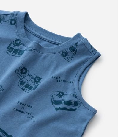 Conjunto Infantil con Estampa de Coches y Rayas - Talle 1 a 6 años 11