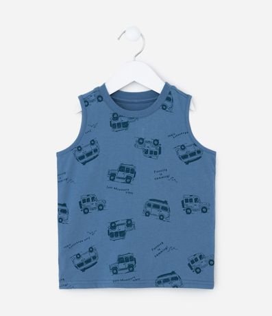 Conjunto Infantil con Estampa de Coches y Rayas - Talle 1 a 6 años 3