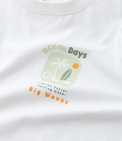 Conjunto Infantil con Estampa de Playa - Talle 1 a 6 años 11