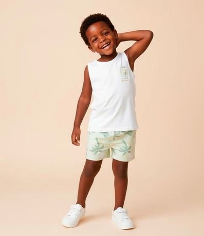 Conjunto Infantil con Estampa de Playa - Talle 1 a 6 años