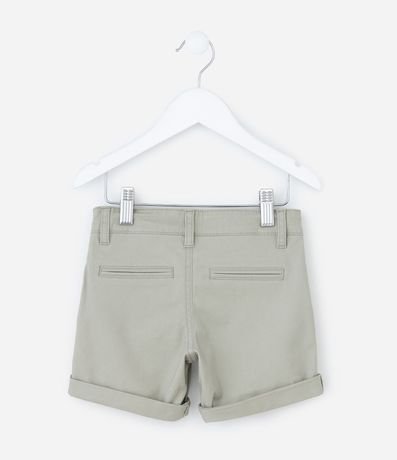 Bermuda Infantil en Sarga con Bolsillo Cuchillo - Talle 1 a 6 años 3