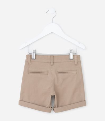 Bermuda Infantil en Sarga con Bolsillo Cuchillo - Talle 1 a 6 años 3