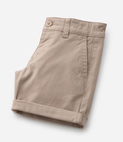 Bermuda Infantil en Sarga con Bolsillo Cuchillo - Talle 1 a 6 años 8