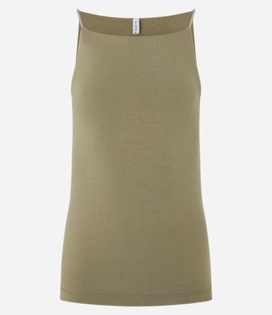 Blusa sin Manga con Escote Halter y Alça Elástico 4
