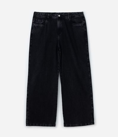 Pantalón Wide Leg en Jeans Marmorizado Curve & Plus Size 6