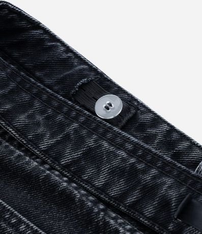 Pantalón Wide Leg en Jeans Marmorizado Curve & Plus Size 11