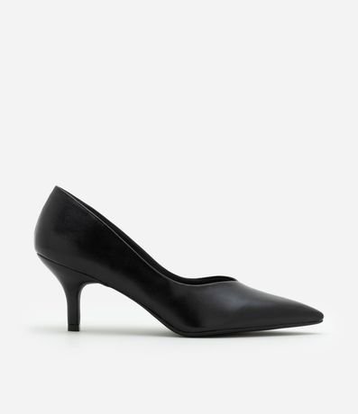Zapato Tacones en PU con Salto Mediano