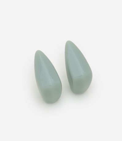 Caravana Botón en Resina con Forma Geométrica