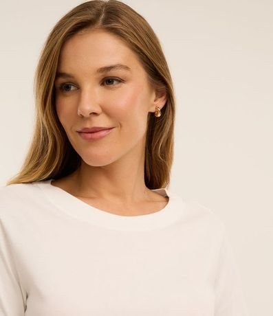 Pijama Largo en Algodón con Pantalón de Lunares 2