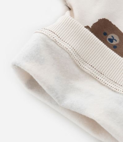 Conjunto Infantil con Estampa Carita de Animalitos - Talle 0 a 18 meses 10