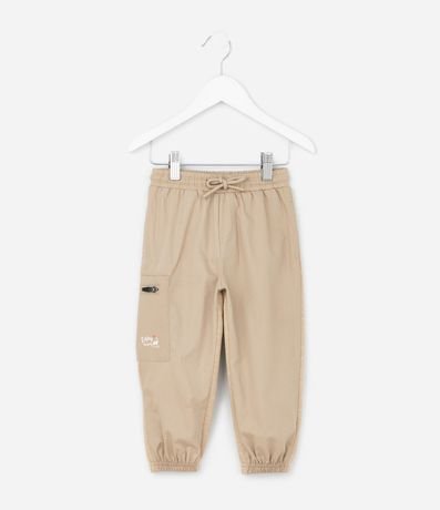 Pantalón Infantil en Sarga con Bolsillo y Cremallera - Talle 1 a 6 años 2