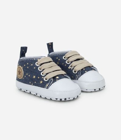 Championes Infantil con Estrellas Metalizadas - Talle 15 a 19 años