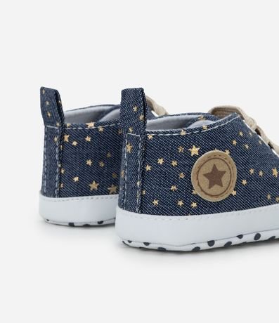 Championes Infantil con Estrellas Metalizadas - Talle 15 a 19 años 2