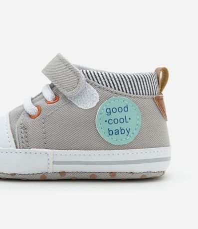 Championes Infantil con Velcro y Etiqueta Lateral - Talle 15 a 19 3