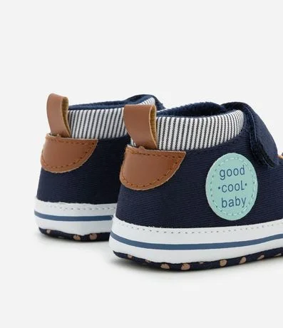 Championes Infantil con Velcro y Etiqueta Lateral - Talle 15 a 19 2