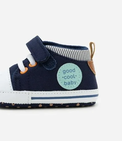 Championes Infantil con Velcro y Etiqueta Lateral - Talle 15 a 19 3