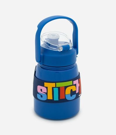 Botella Térmica con Pajita y Silicone de Stitch 850ml 2