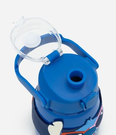 Botella Térmica con Pajita y Silicone de Stitch 850ml 3