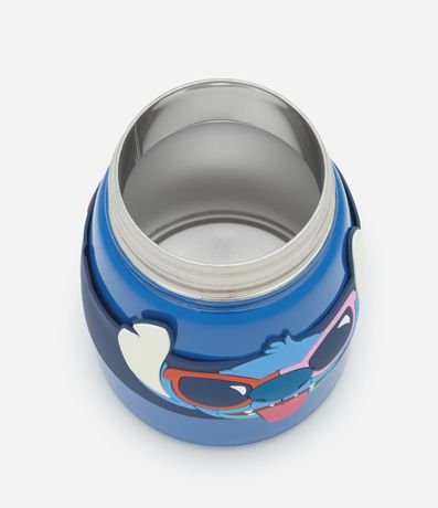 Botella Térmica con Pajita y Silicone de Stitch 850ml 4