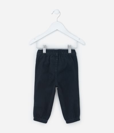 Pantalón Infantil en Terciopelo con Bajo Elástico - Talle 0 a 18 meses 2