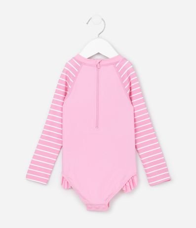 Conjunto Infantil con Estampa de Rayas y Abeja - Talle 6 Meses a 4 años 4