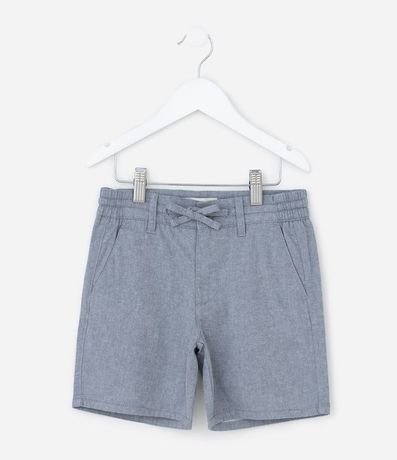 Bermuda Infantil en Sarga con Bolsillos - Talle 5 a 14 años