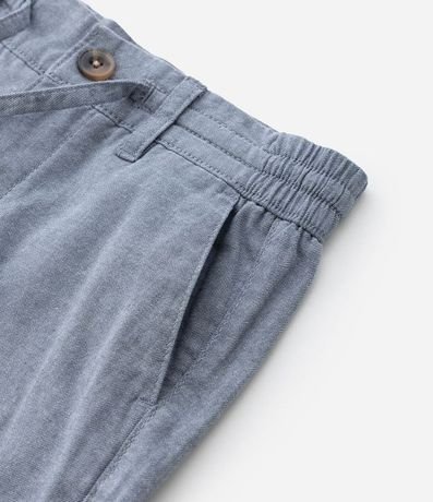 Bermuda Infantil en Sarga con Bolsillos - Talle 5 a 14 años 5