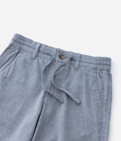 Bermuda Infantil en Sarga con Bolsillos - Talle 5 a 14 años 6